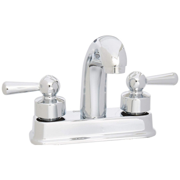 MEZCLADORA PARA LAVABO DE 4" DE PALANCA NIZA CROMO URREA 50PN